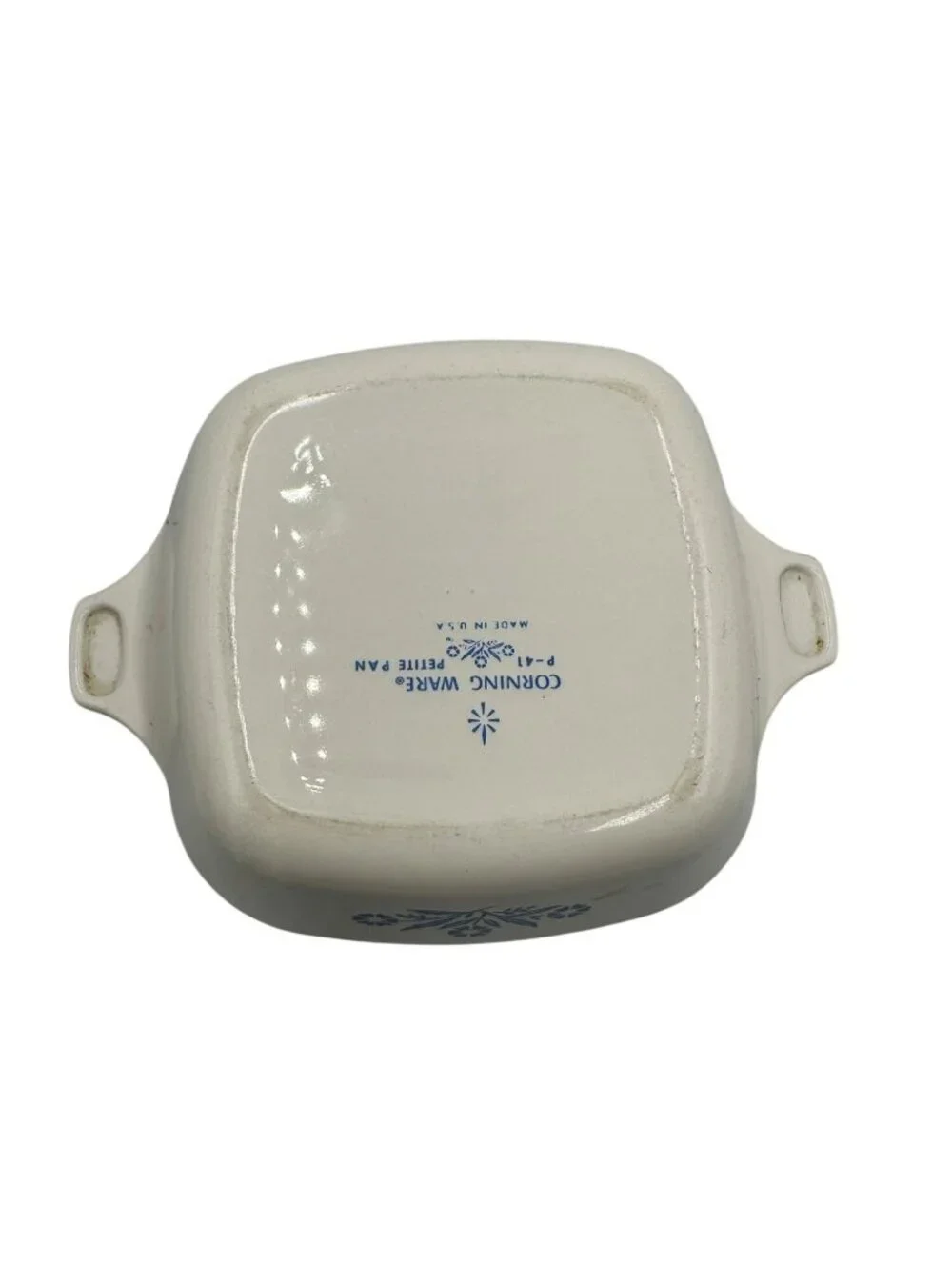 Corning Ware Blue Cornflower Petite Pan P-41 Vintage Baking Dish Made In USA
